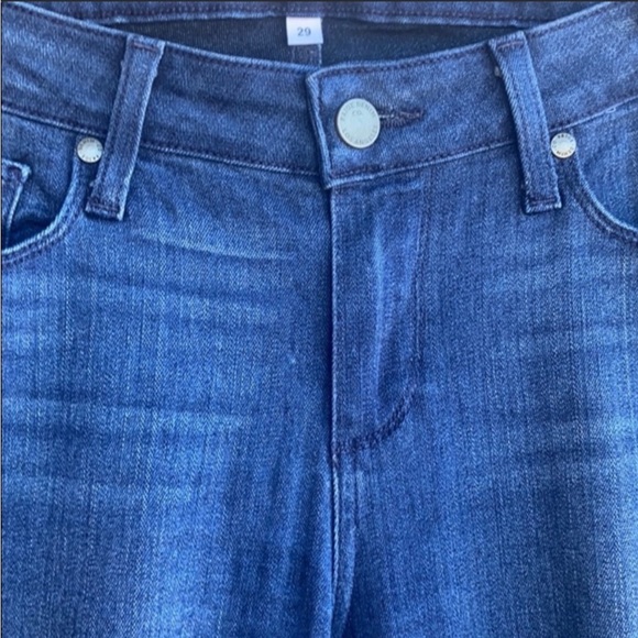 PAIGE Frayed Ankle Jeans - Picture 9 of 11